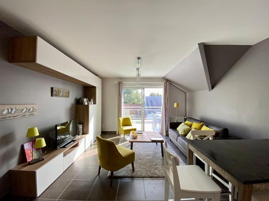 Superbe Appartement Terrasse, Proche De La Plage Bénodet Kültér fotó